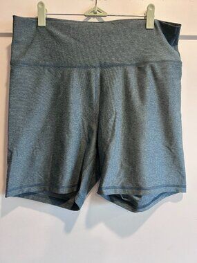 Old Navy Active Cloud+ Extra High-Rise Bike Shorts XL Teal